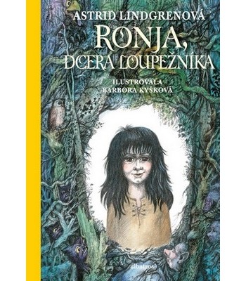 Ronja, dcera loupe�n�ka, Astrid Lindgren, Barbora Ky�kov�, ilustr�cie